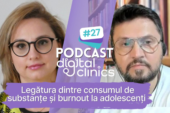 Podcast #27 - Legătura dintre consumul de substanțe și burnout la adolescenți