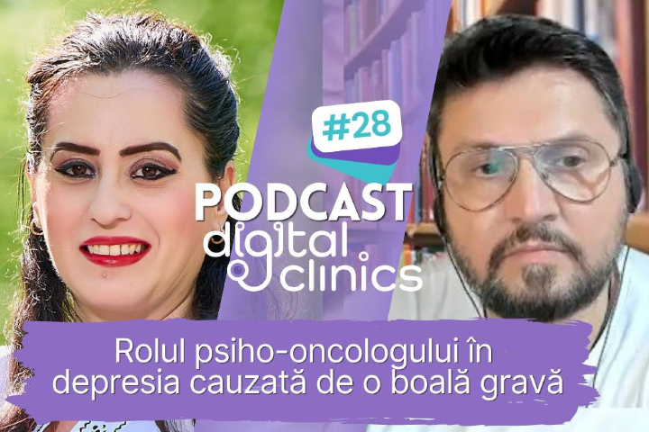 Podcast #28 - Rolul psiho-oncologului în depresia cauzată de o boală gravă